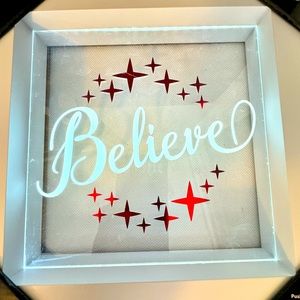 🎄LIGHT-UP Wall/Table Picture Frame.